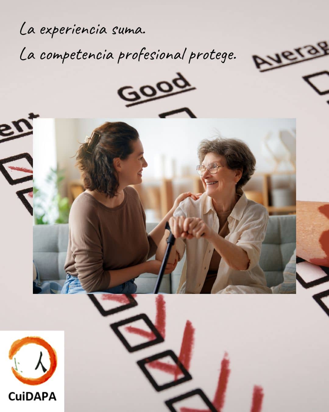 Evaluación de habilidades de cuidadoras en agencia de colocación especializada en cuidados a domicilio en Valencia
